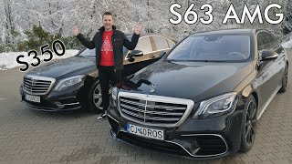 S CLASS vs S63 AMG   Care e mai buna [upl. by Hedwiga]