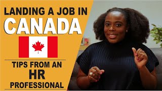 How to Get a Job In Canada  How I Got A Job Within 1 Month  Tips from a Recruiter [upl. by Killie]