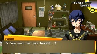 HD PS Vita Persona 4 Golden  Christmas Eve Naoto [upl. by Buzzell]