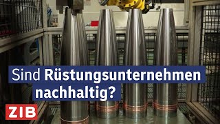 Wie „nachhaltig“ ist die Rüstungsindustrie  ZIB2 vom 21112024 [upl. by Nalhsa]