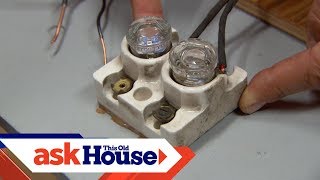 How Fuses and Circuit Breakers Work  Ask This Old House [upl. by Dellora484]