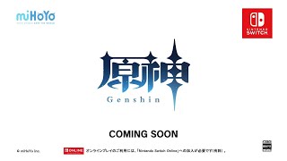 Genshin Impact  Nintendo Switch Official Japanese Trailer [upl. by Anewor]