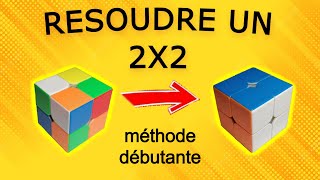 Tutoriel Comment résoudre le Rubiks Cube 2x2 [upl. by Fasta540]