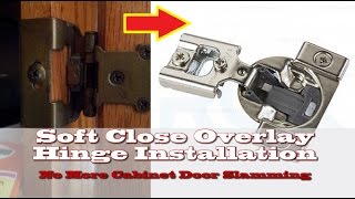 How to install concealed overlay hinges [upl. by Rachele]