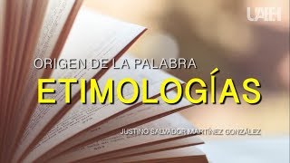 Origen de la Palabra Etimologías [upl. by Rinum]