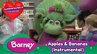 Barney Apples And Bananas Instrumental [upl. by Katinka]