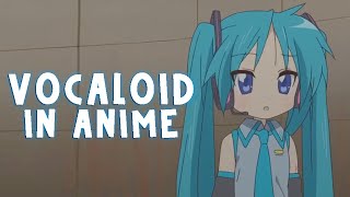 VOCALOID References in Anime [upl. by David]