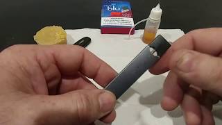 How to Refill your JUUL Vape Pods Closed Caption [upl. by Noraed]