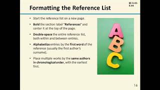 Creating References Using Seventh Edition APA Style [upl. by Kenwee]