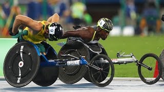 Athletics  Mens 5000m  T54 Final  Rio 2016 Paralympic Games [upl. by Enial]