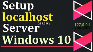 How to Setup localhost Server in Windows 10 Create Local Host Server IIS Server Windows 10 [upl. by Sum]