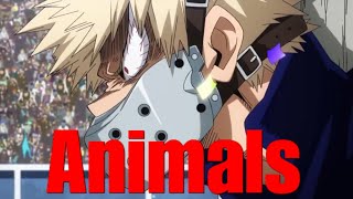 Katsuki Bakugou  Animals AMV mha [upl. by Yojenitsirk93]