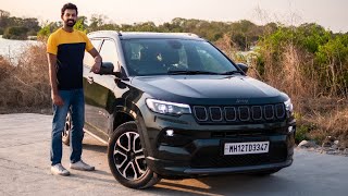 Jeep Compass Facelift  Feels Upmarket Now  Faisal Khan [upl. by Sophy]