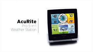 AcuRite Pro Weather Station 01528 [upl. by Acinej]