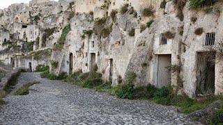 The RealLife Flintstones Village Sassi di Matera 9000YearOld Italy Still Inhabited [upl. by Vevine344]