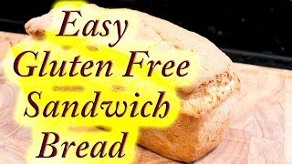 Gluten free sandwich loaf made easy at home [upl. by Kannav]