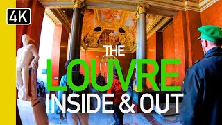 4K Virtual Museum Tour of The Louvre Paris  Mona Lisa to Louvre Pyramid [upl. by Ano248]