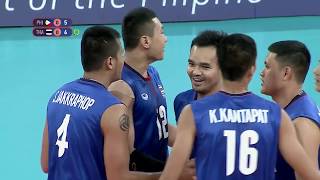 SEA Games 2019 Philippines VS Thailand Mens Division SEMIFINALS  Volleyball [upl. by Lynnett]