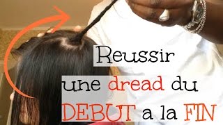 👌FAIRE DES DREADLOCKS SUR CHEVEUX LISSE EN QUELQUES MINUTES [upl. by Filmer189]