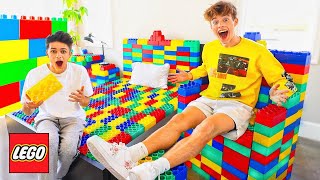 TURNED BRENT’S ENTIRE ROOM INTO LEGOS [upl. by Garwin]