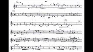 Perlman George Concertino for violin  piano [upl. by Eynobe]