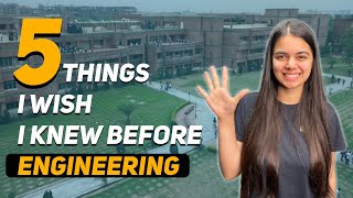 5 Things you should know before Engineering [upl. by Mendie929]