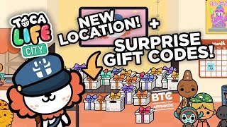 Toca Life City UPDATE New Location  Gift Codes [upl. by Hsiekal817]