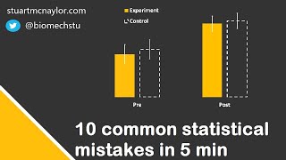 Ten Statistical Mistakes in 5 Min [upl. by Kym660]