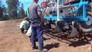 How To Install Netafim Subsurface Drip Irrigation SDI [upl. by Nrev]