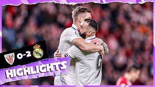 Athletic 02 Real Madrid  HIGHLIGHTS  LaLiga [upl. by Anaeg]