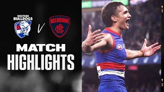 Western Bulldogs v Melbourne Highlights  Round 19 2022  AFL [upl. by Oile768]