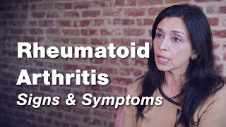 Rheumatoid Arthritis  Signs amp Symptoms  Johns Hopkins Medicine [upl. by Tanya]