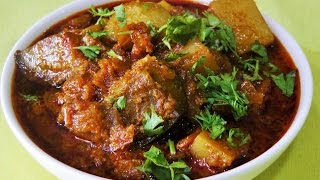 वांग बटाटा रस्सा भाजी  Vangi Batata Sabzi by madhurasrecipe  Aloo Baingan Masala [upl. by Manly]