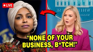 Karoline Leavitt DESTROYS Ilhan Omar on Live TV AGAIN [upl. by Saihtam241]