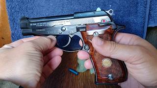 Beretta 87 cheetah 22lr shooting review [upl. by Oinimreh505]