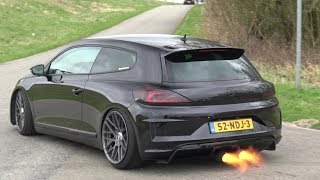 350 HP VW Scirocco with Straight Pipe  LOUDEST SCIROCCO EVER [upl. by Siobhan]