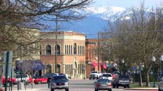 Sandpoint Idaho under sweet Schweitzer Mountain along Lake Pend Oreille [upl. by Aicenav219]