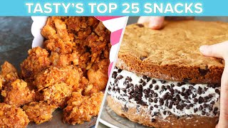 Tastys Top 25 Snacks [upl. by Ahsikar694]