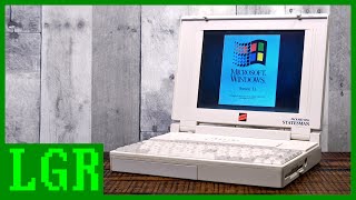 2400 Laptop From 1994 Packard Bell Statesman [upl. by Kostman]