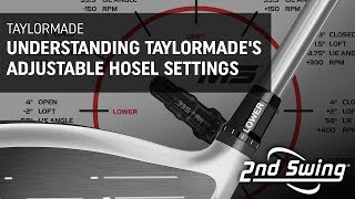 How to Use The TaylorMade Adjustable Hosel Settings [upl. by Ttebroc]