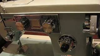 DRESSMAKER 2000 Sewing Machine info Video 1 [upl. by Nilatak]