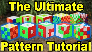 How To 5 BEST Patterns on the 3x3 and Big Cubes [upl. by Ryter]