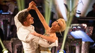 Helen George and Aljaz Skorjanec Viennese Waltz to At Last  Strictly Come Dancing 2015 [upl. by Maggio]