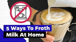 How To Froth Milk At Home Best Milk Frothers Review [upl. by Ecilegna]