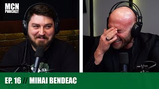 MCN Podcast 16  Mihai Bendeac ”Vreau să fac pentru Netflix o miniserie despre Ceaușescu” [upl. by Enitsyrk]