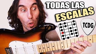 Como Tocar TODAS Las Escalas En TODAS Las Posiciones TUTORIAL DEFINITIVO [upl. by Madelle478]