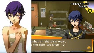 Persona 4 Golden Naoto Romance Max Social Rank 1 to 10 All Dates amp Romance Scenes [upl. by Cock]