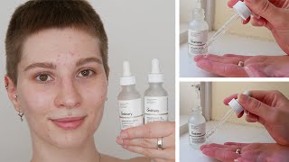 How to use The Ordinary Hyaluronic Acid and Niacinamide [upl. by Fotinas620]