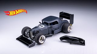 HotRod F1 Deuce Roadster Hot Wheels Custom [upl. by Eednarb]