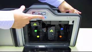 Fargo HDP5000  How to Clean Printer [upl. by Valery]